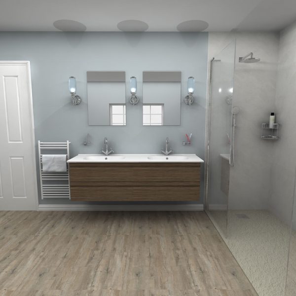Bathroom 3D Design in Dorchester, Dorset