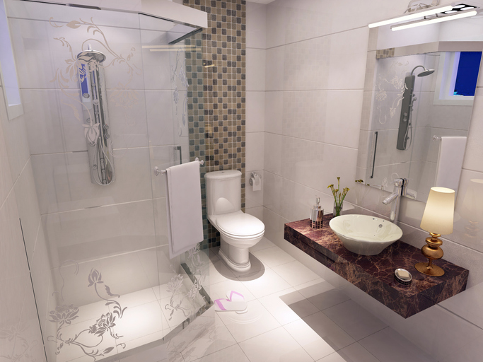 Bathrooms designs for cold season