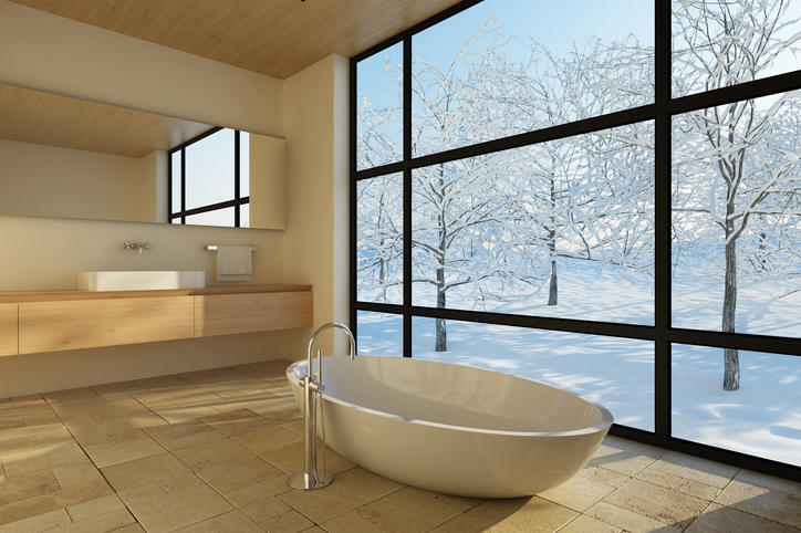 Bathroom for Autumn and Winter