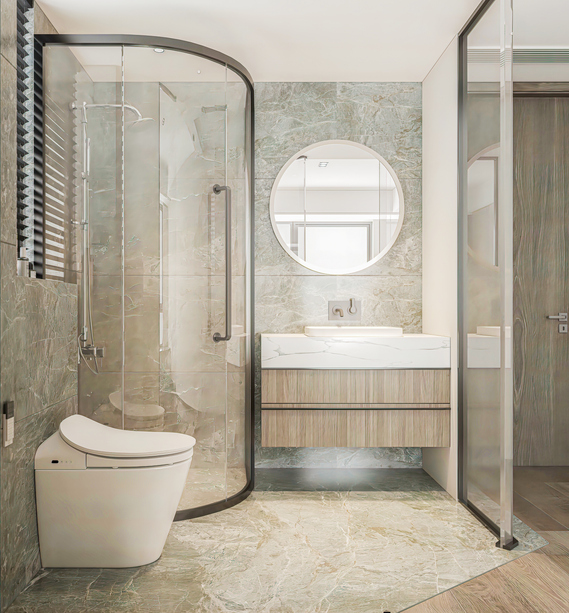 Hygiene Design bathroom