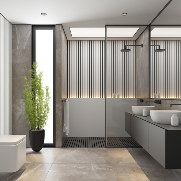 Ultra-Sleek Bathroom Designs